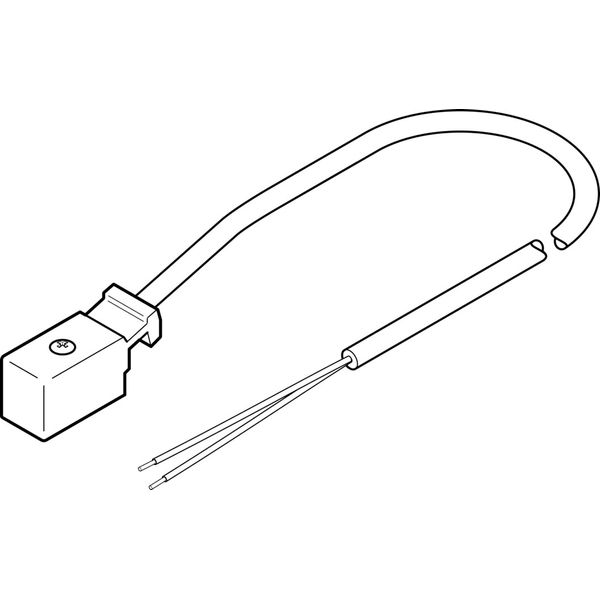 KMYZ-2-24-2,5-LED Connecting cable image 1