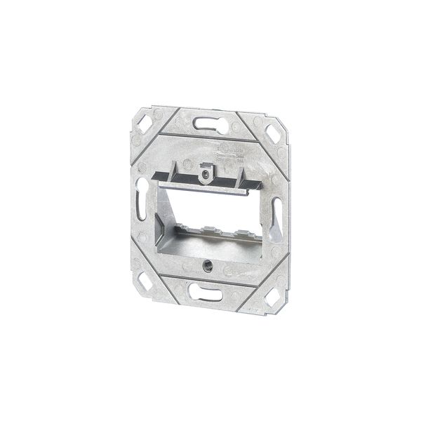 Modul wall outlet flush mounted without cover 3 port unequipped image 1