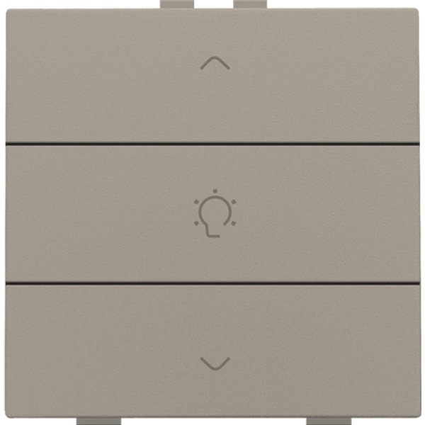 Single dimming control for Niko Home Control, bronze coated image 1