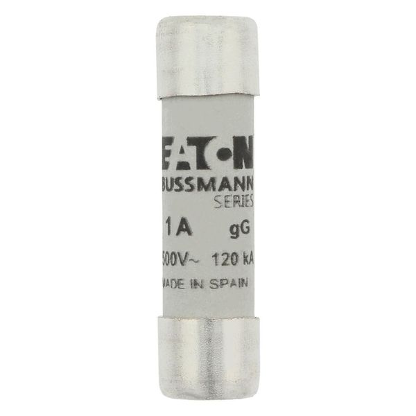 Fuse-link, LV, 1 A, AC 500 V, 10 x 38 mm, gL/gG, IEC image 4