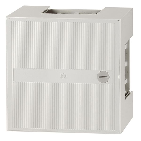 Telephony Wallmount Box II f.5 modules, 50pairs,lock+key,BM image 1