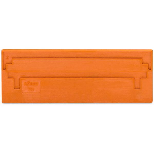 Separator plate 2 mm thick oversized orange image 3