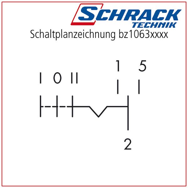 Modular Change-over Switch, 2 C/O, 1-O-2, 16A image 5