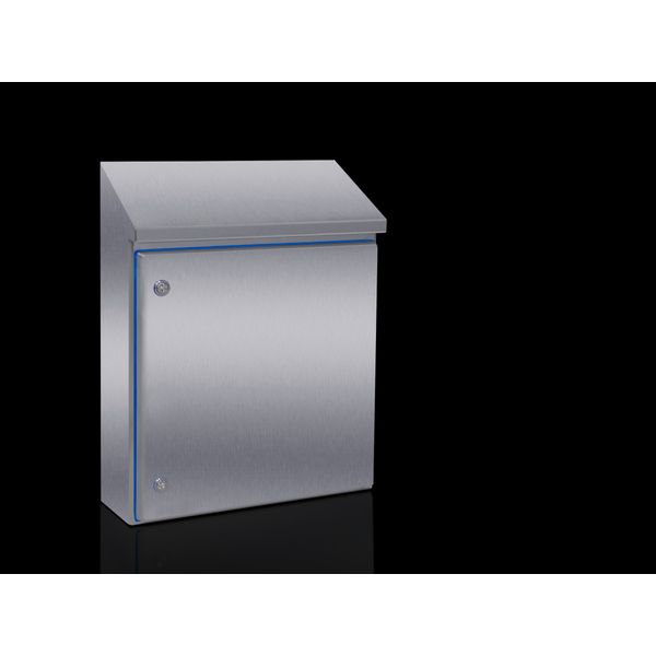 HD Compact enclosure, WHD: 510x550(H1)x669(H2)x210 mm, Stainless steel 1.4301 image 5