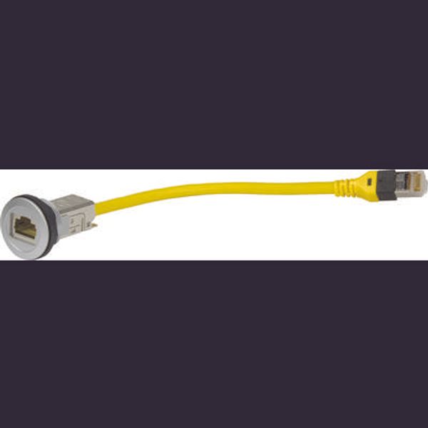 har-port RJ45 IP20 coupler cable; 5,00m image 1