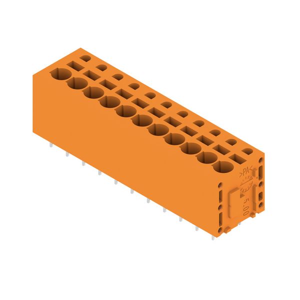 PCB terminal, 5.00 mm, Number of poles: 11, Conductor outlet direction image 4