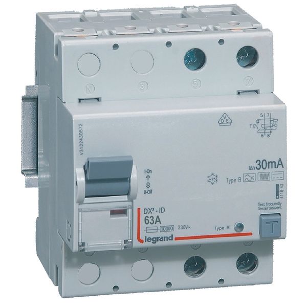 RCD DX³-ID - 2P - 230 V~ - 63 A - 30 mA - B type image 2