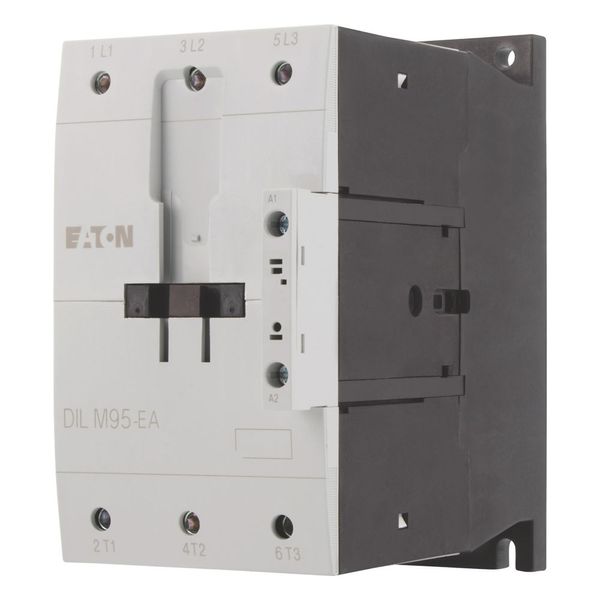 Contactor, 3 pole, 380 V 400 V 45 kW, RDC 24: 24 - 27 V DC, DC operation, Screw terminals image 2