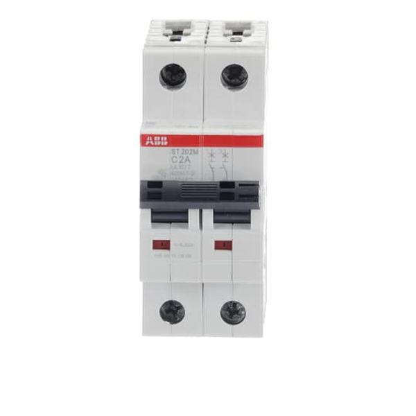 ST202M-C2 Miniature Circuit Breaker - 2P - C - 2 A image 1