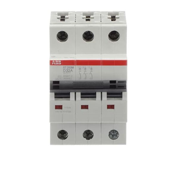 ST203M-D32 Miniature Circuit Breaker - 3P - D - 32 A image 1