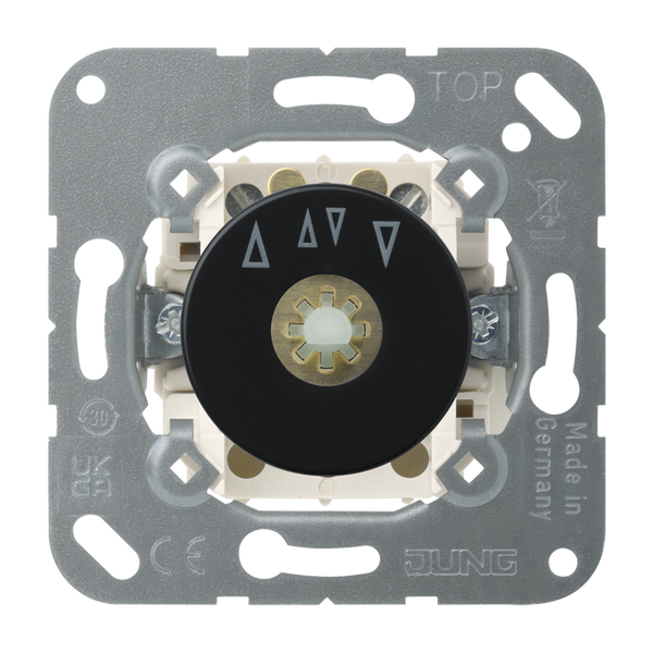 Rotary blind switch insert 2-pole 1234.20 image 3