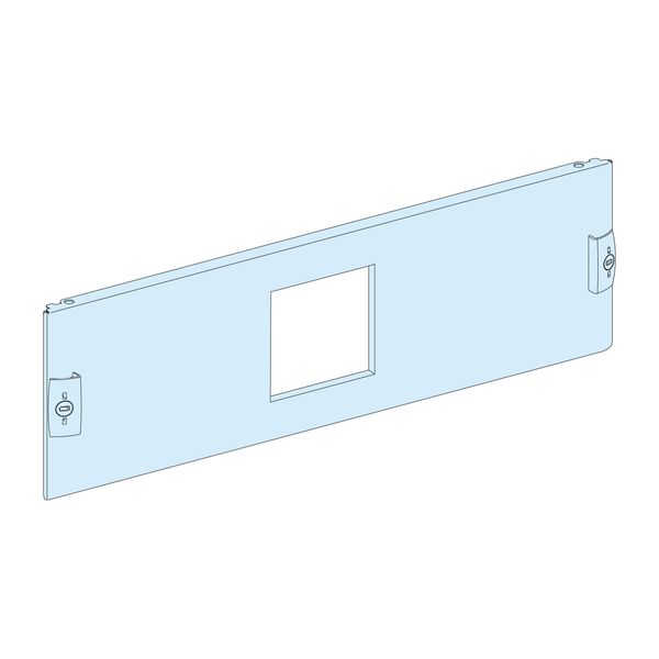 FRONT PLATE WITH 1 CUT-OUT 96x96METERING DEV/P-BUTTON WIDTH 600/650 3M image 1