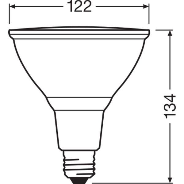 PARATHOM® PAR38 12W 827 E27 image 10