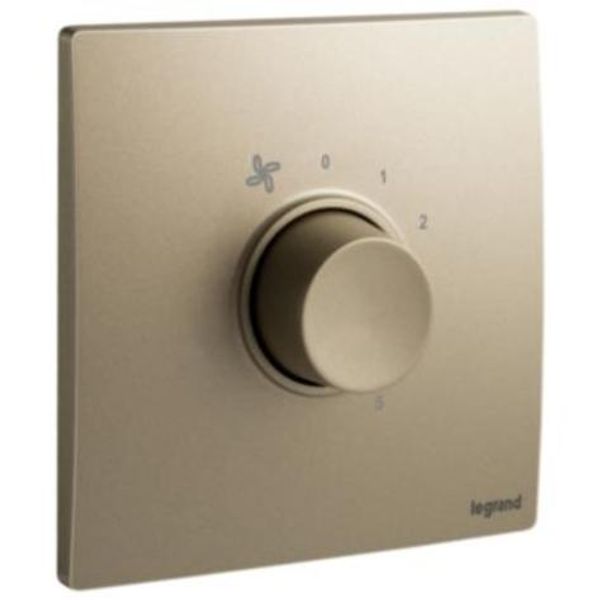 Mallia Senses - 1 gang 100 watts - 5 speeds Fan controller - 230 volts - Dark Bronze image 1