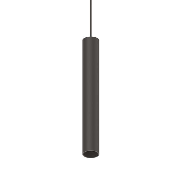 EGO PENDANT TUBE 12W 4000K ON-OFF BK image 1