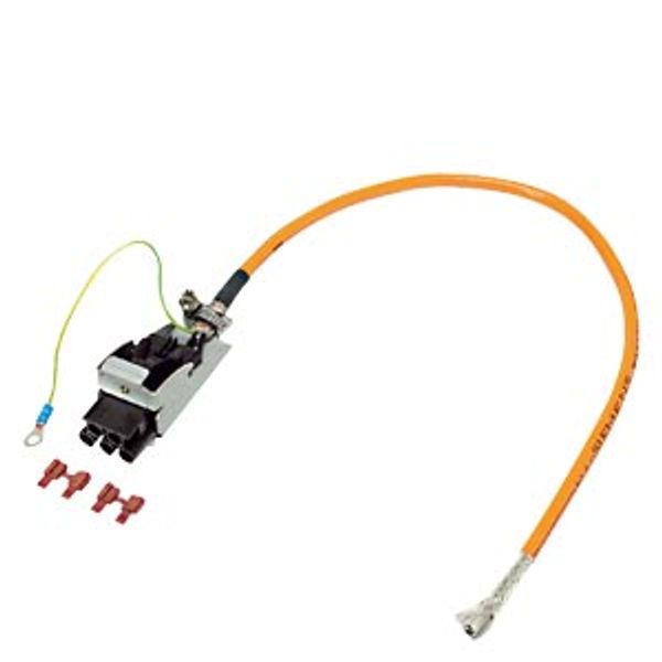 Power cable pre-assembled type: 6FX5012-5CS02 4x 1.5 C Motor side image 1