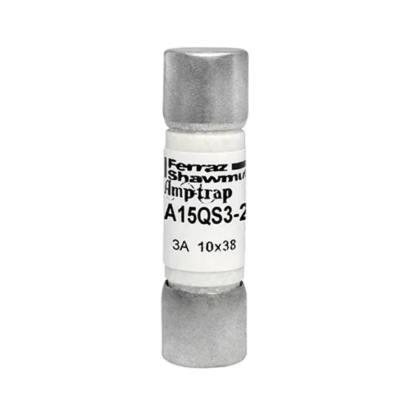 High Speed Fuse Amp-Trap® A15QS 150VAC 150VDC 3A Ferrule image 1