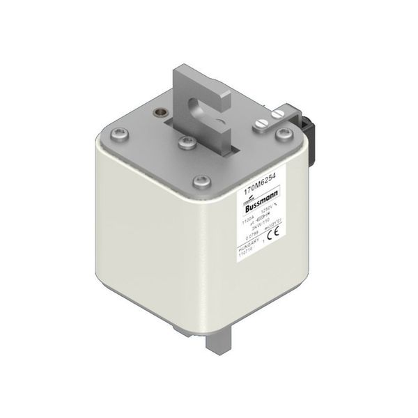 Fuse-link, high speed, 1100 A, AC 1250 V, size 3, 74 x 92 x 141 mm, aR, IEC, single indicator image 16