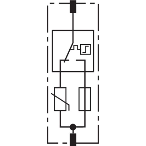 Surge arrester type 2 varistor-based protection module for DEHNguard M image 3