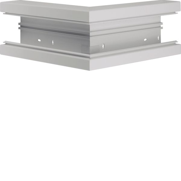 External corner of base profile for BR 68x130mm lid 80mm in light grey image 1