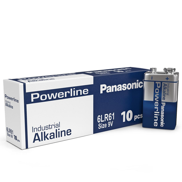 PANASONIC Powerline6LR61 9V 10-Pack image 1