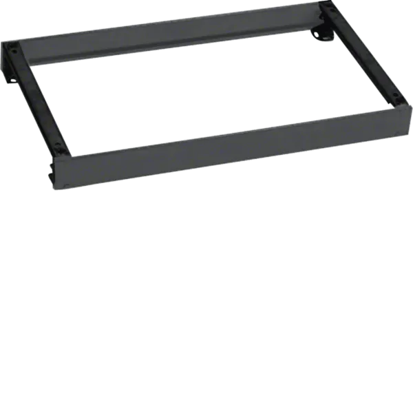 Base for modular stand-alone distributor IP41 1600x100x600 RAL9005 image 1