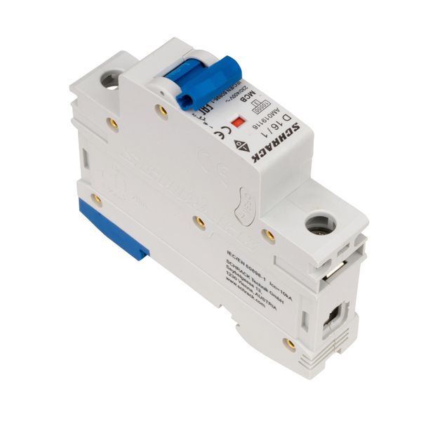 Miniature Circuit Breaker (MCB) AMPARO 10kA, D 16A, 1-pole image 4