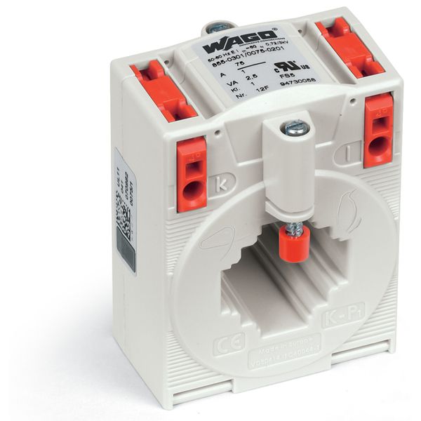 855-305/075-201 Plug-in current transformer; Primary rated current: 75 A; Secondary rated current: 5 A image 5