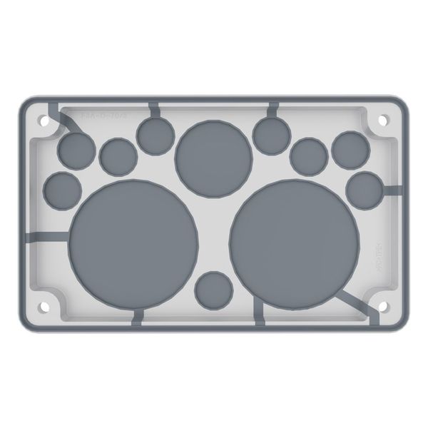 F3A-2K - Flange plate 2-component-plastic, up to IP55, Ø 3-70 mm image 7