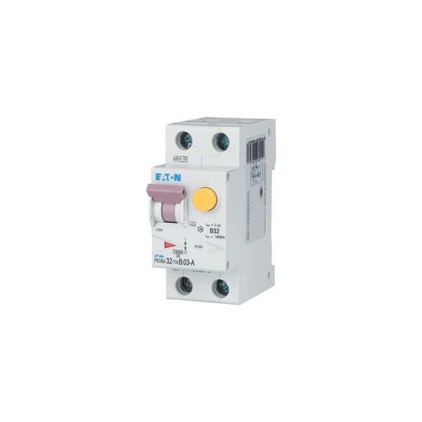 RCD/MCB combination, 32 A, 300 mA, MCB trip characteristic: B, 1p+N, RCD trip characteristic: A image 18