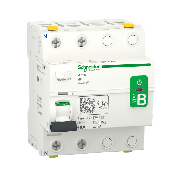 Acti9 iID  - Residual Current Circuit Breaker -2P - 40A - 30mA - B-SI type image 6