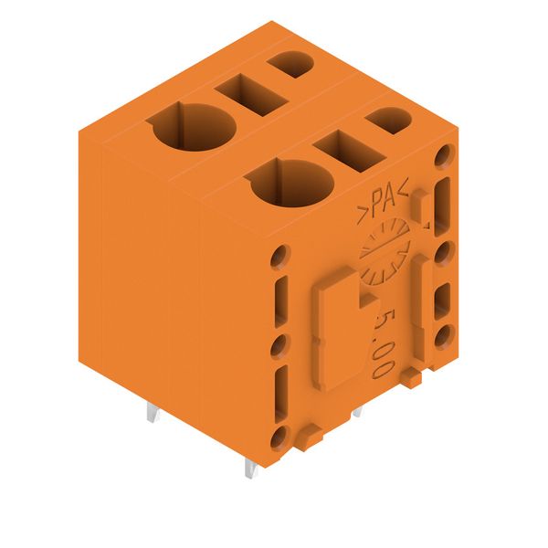 PCB terminal, 7.50 mm, Number of poles: 2, Conductor outlet direction: image 2