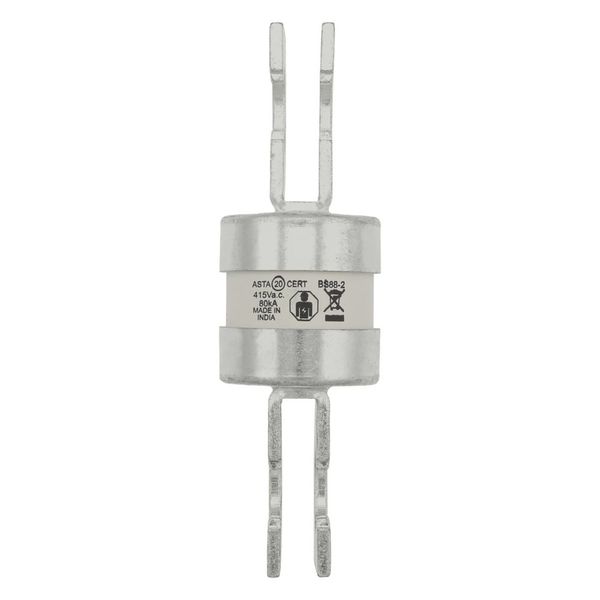 Utility fuse-link, low voltage, 250 A, AC 415 V, BS88/J, 31 x 131 mm, gL/gG, BS image 8