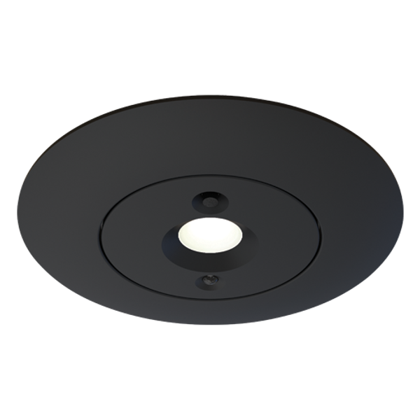 Merlin Emergency Downlight Non-Maintained Open Area Black image 2