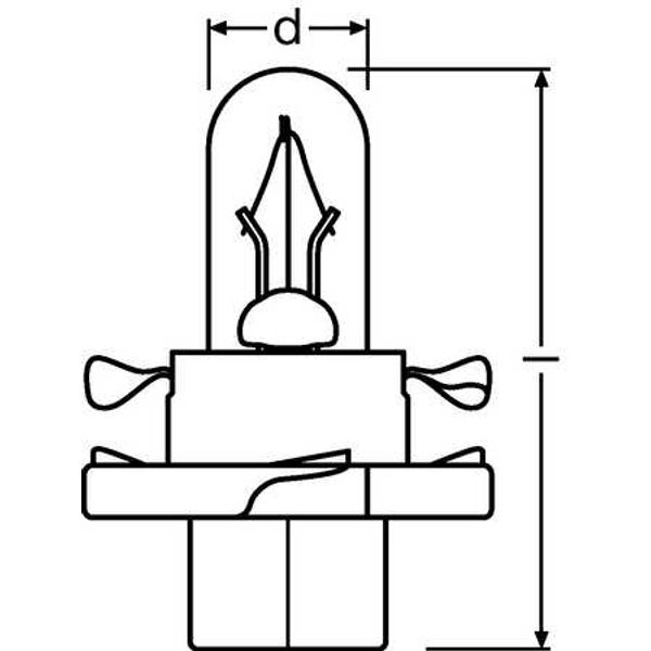 2473MFX6 1,12W 12V 10 OSRAM image 2