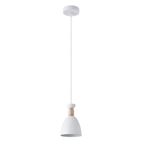 Cloe Ceiling Lamp 1xE27 White image 1
