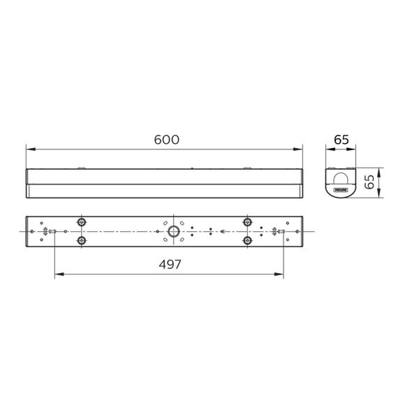 BN126C LED22S/840 PSU L600 image 2