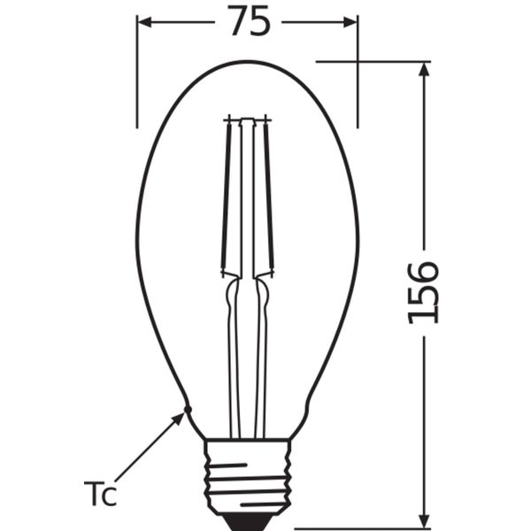 Vintage 1906® LED SPECIAL Shapes 4W 824 Gold E27 image 10