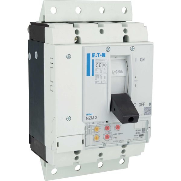 NZM2 PXR20 circuit breaker, 250A, 4p, plug-in technology image 12