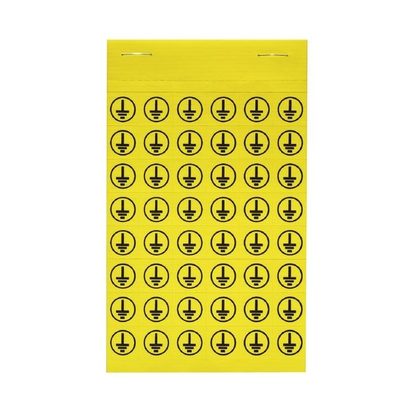 Device marking, Self-adhesive, 14 mm, Printed characters: Mixed charac image 1