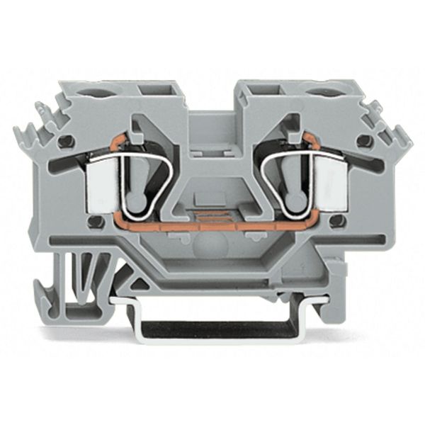 2-conductor through terminal block 6 mm² suitable for Ex e II applicat image 2