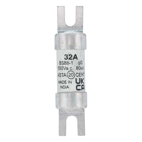 Fuse-link, LV, 32 A, AC 550 V, BS88/A1, 14 x 55 mm, gL/gG, BS image 19