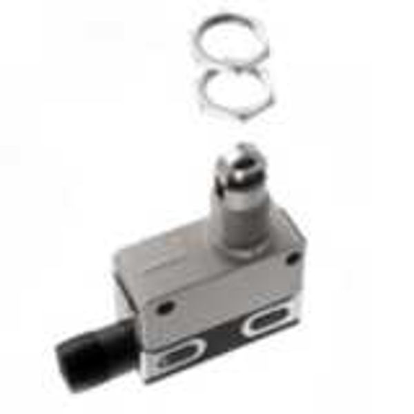 Limit switch, slim sealed, connector type, general purpose, roller plu D4EN0001A image 4