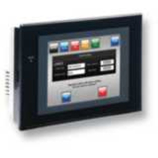 Touch screen HMI, 5.7 inch, high-brightness TFT, 256 colors (32,768 co image 3