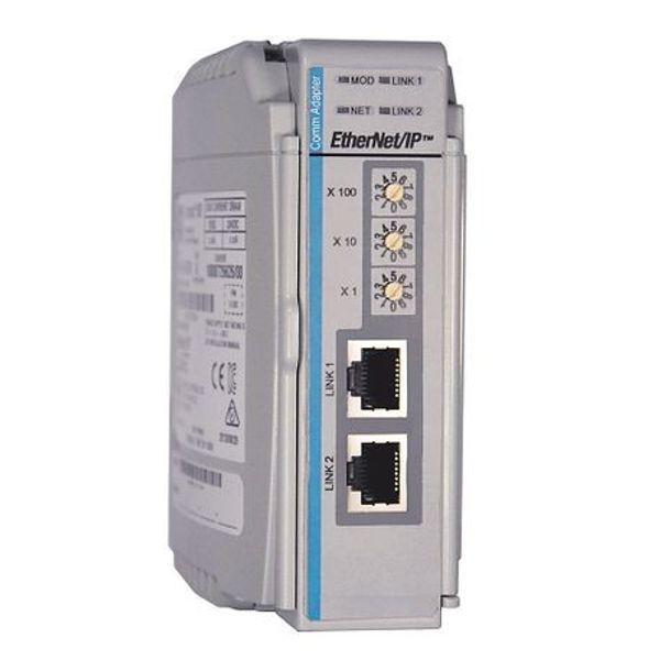 Allen-Bradley 1769-AENTR 1769 Network Adaptor, Ethernet, 69-I/O, 24.0V DC, Dual Port image 1