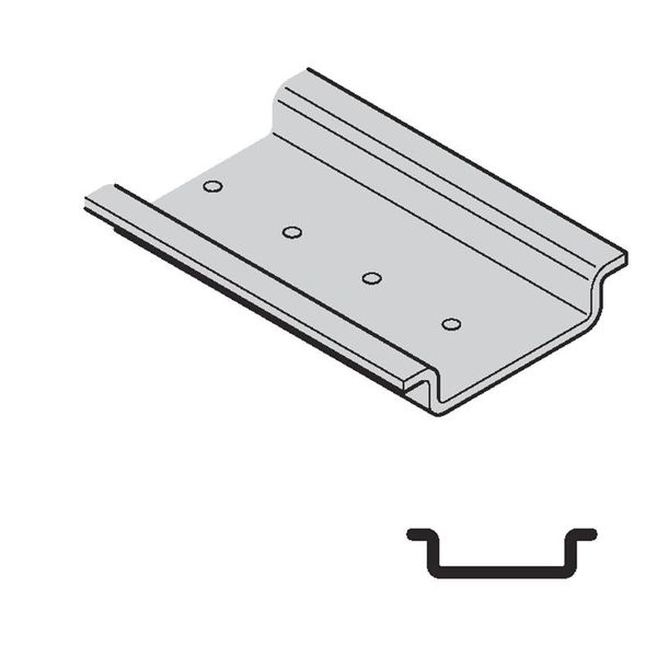 NON DRILLED DIN RAIL OMEGA TYPE 35X7,5 image 4