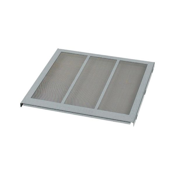 Grid / metal braiding IP4X for door, 3 columns, grey image 6