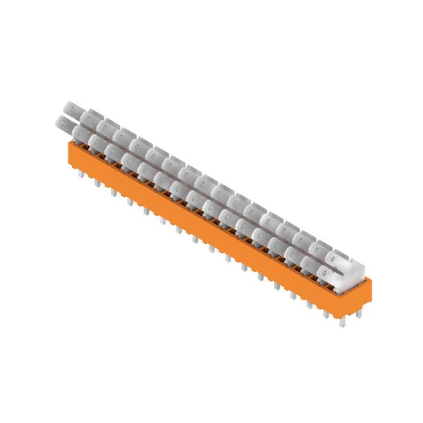 PCB terminal, 5.00 mm, Number of poles: 17, Conductor outlet direction image 2