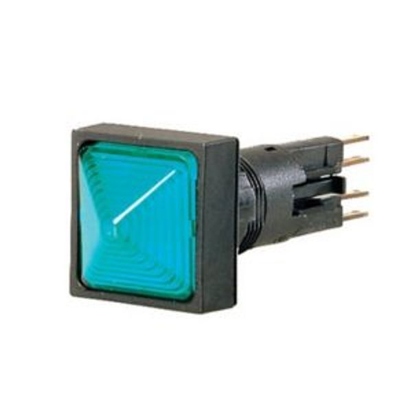 Indicator light, raised, blue image 4