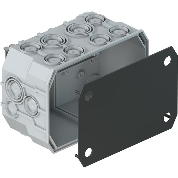 Flush mounting junction box 170x115x95mm image 2